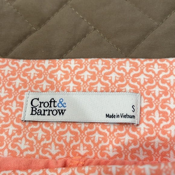 croft & barrow Pink Print Easy Pull-On Skort/NWT/S - Picture 6 of 11